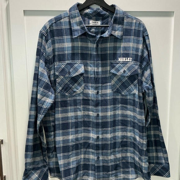 HURLEY ROAD TO NOWHERE FLANNEL SHIRT - Picture 2 of 4